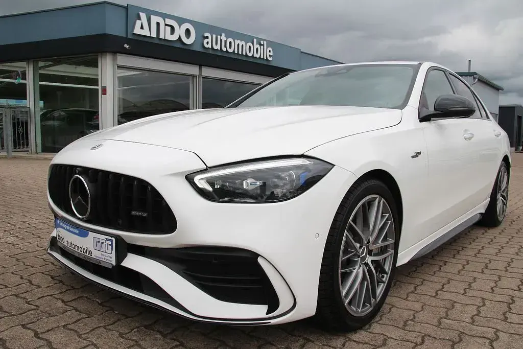 Gebraucht Mercedes C43 AMG AMG 408 PS (300 kW) 2024 Weiß Limousine
