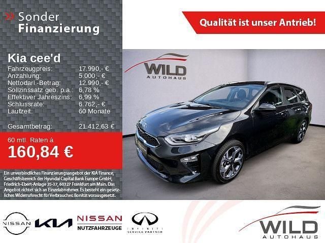 1k) zilinaschwarz met. (schwarz Gebraucht 2020 Kia Ceed Sportswagon Spirit Kombi | 17.990 € (Fairer Preis) - Bild 1/4
