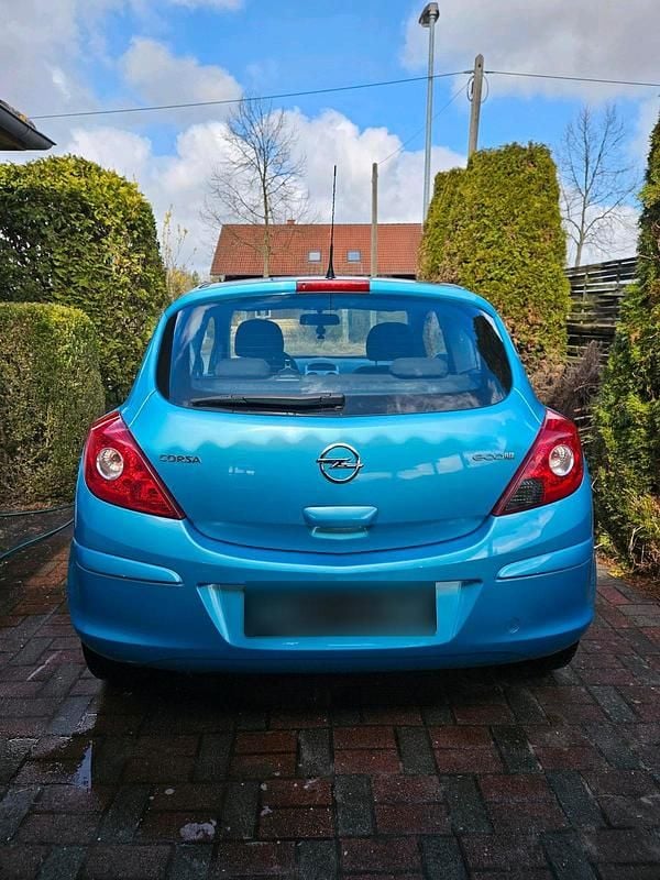 Gebraucht Opel Corsa 69 PS (50 kW) 2011 Blau Kleinwagen
