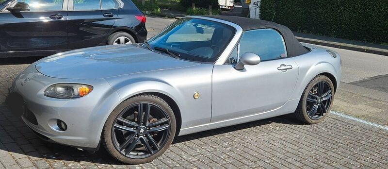 Silber Gebraucht 2008 Mazda MX5 Emotion Cabrio | 5.250 € (Superpreis) - Bild 1/4