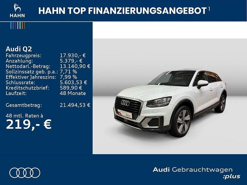 Gebraucht Audi Q2 Sport 150 PS (110 kW) 2018 Gletscherweiss metallic SUV