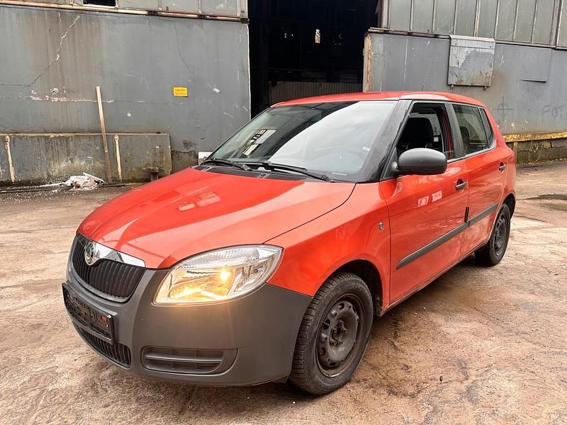 Gebraucht Skoda Fabia 69 PS (50 kW) 2009 Orange Kleinwagen