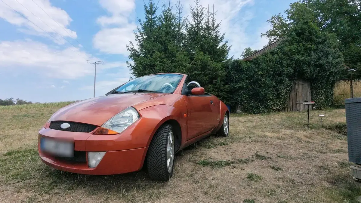 Gebraucht Ford StreetKa 95 PS (69 kW) 2004 Orange Cabrio