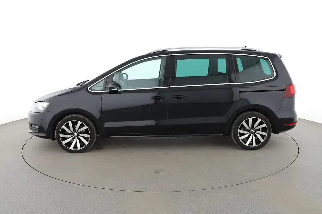 Gebraucht VW Sharan Allstar 150 PS (110 kW) 2017 Schwarz Van / Kleinbus
