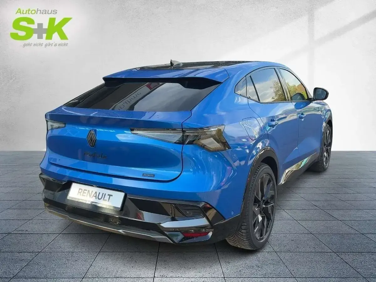 Gebraucht Renault Rafale Esprit Alpine 300 PS (220 kW) 2025 Gipfelblau mit dach in black pearlschwarz (blau) SUV
