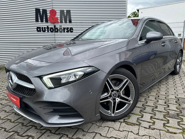 Mountaingrau Gebraucht 2022 Mercedes A220 AMG line Limousine | 26.900 € (Guter Preis) - Bild 1/4
