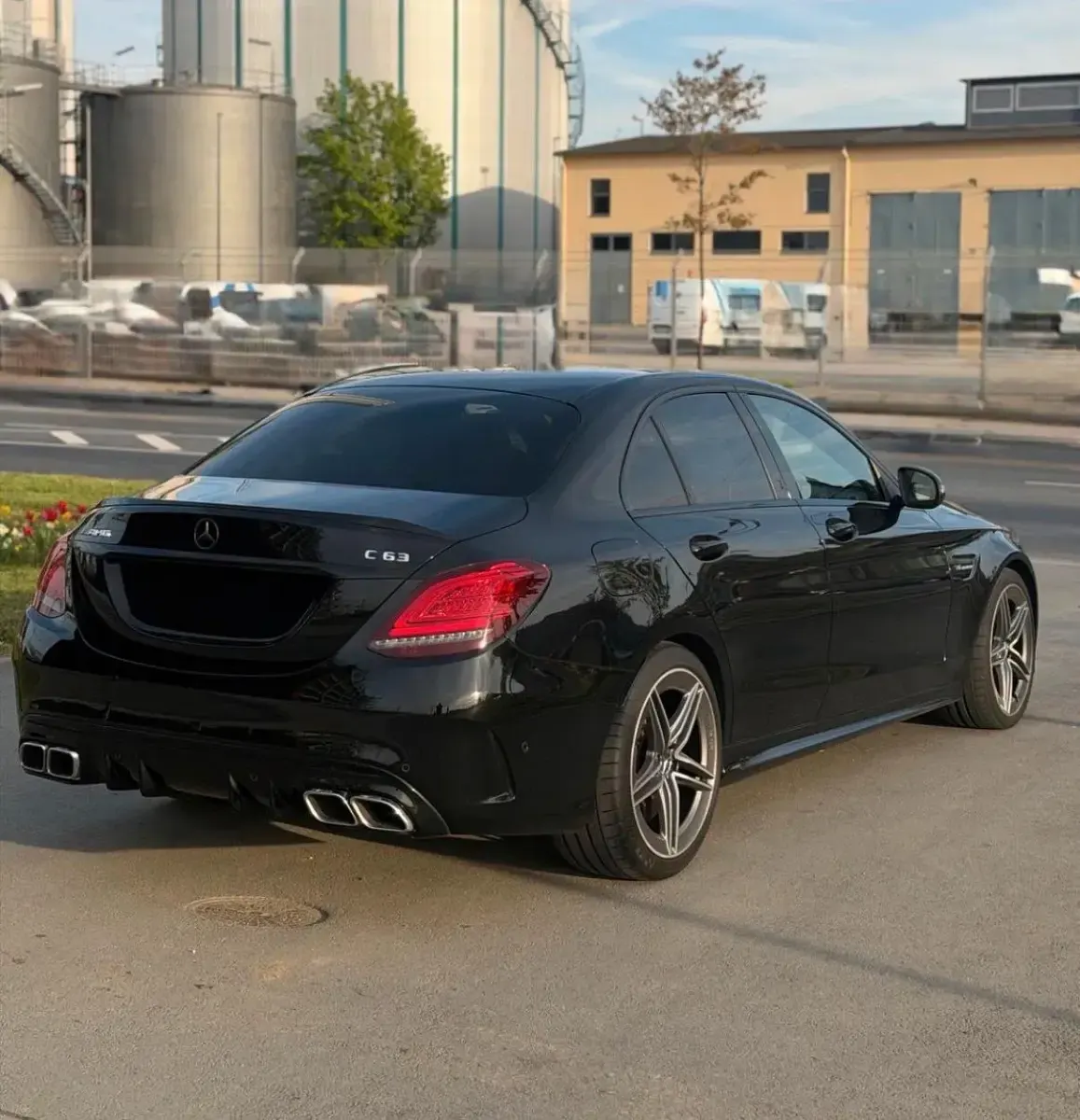 Gebraucht Mercedes C63 AMG AMG 476 PS (350 kW) 2019 Schwarz Limousine