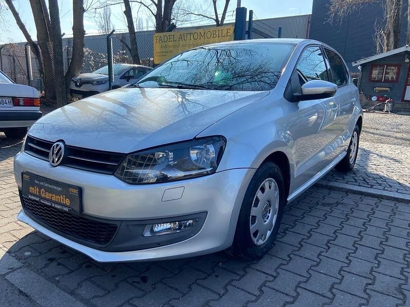 Gebraucht VW Polo Comfortline 86 PS (63 kW) 2010 Silber Kleinwagen