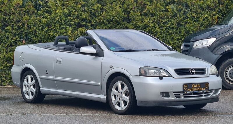 Silber Gebraucht 2001 Opel Astra Cabriolet Cabrio | 3.990 € (Etwas zu teuer) - Bild 1/4