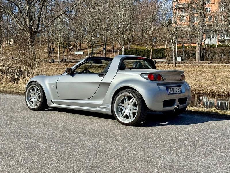 Usata Smart Roadster Brabus 101 CV (74 kW) 2005 Argento Cabrio