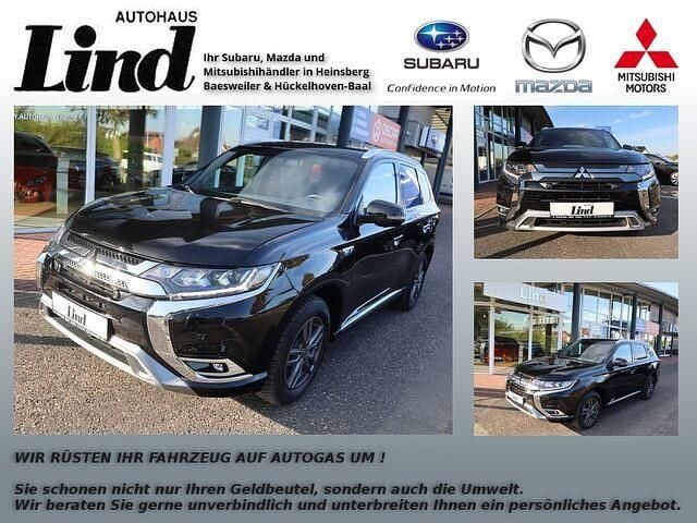 Schwarz Gebraucht 2020 Mitsubishi Outlander P-HEV Plus SUV | 21.480 € (Fairer Preis) - Bild 1/4