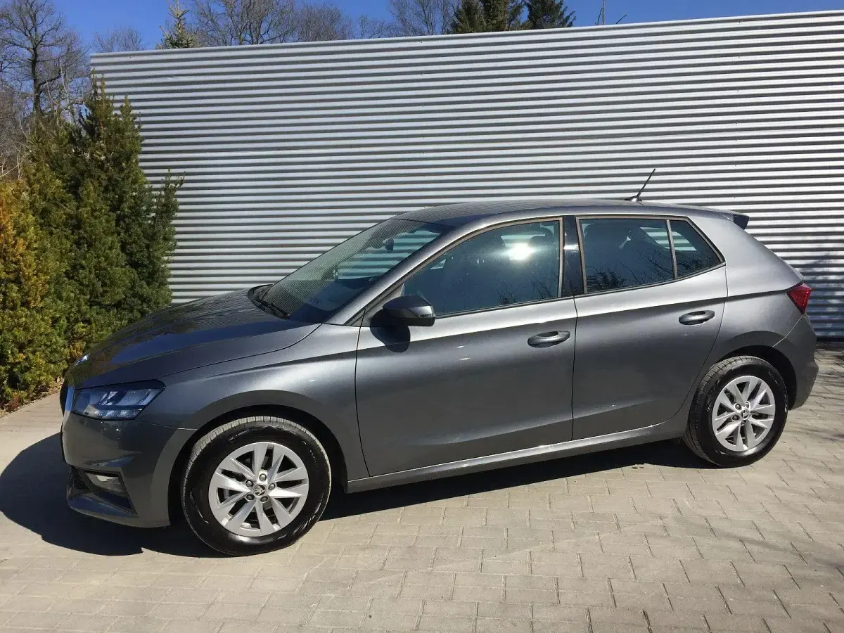 Gebraucht Skoda Fabia Selection 80 PS (58 kW) 2024 Grau Kleinwagen