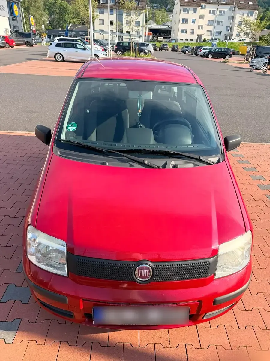 Gebraucht Fiat Panda 54 PS (39 kW) 2009 Rot Kleinwagen