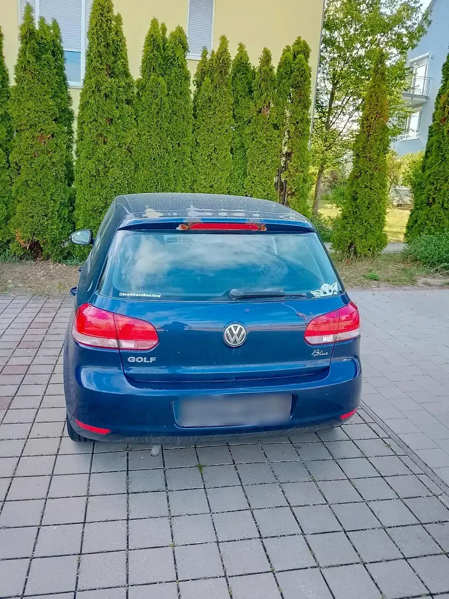 Gebraucht VW Golf VI 80 PS (58 kW) 2009 Blau Kleinwagen