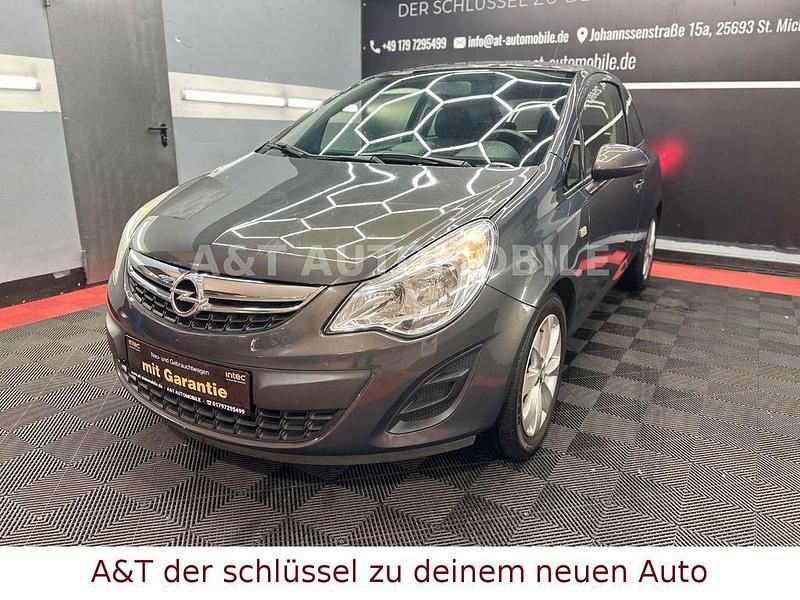 Gebraucht Opel Corsa Active 87 PS (63 kW) 2013 Grau Kleinwagen