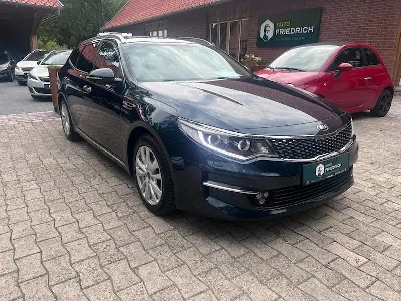Gebraucht Kia Optima Vision 141 PS (103 kW) 2017 Blau Kombi