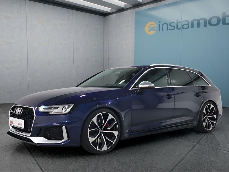 Blau Gebraucht 2019 Audi RS4 Kombi | 54.099 € (Etwas zu teuer) - Bild 1/2