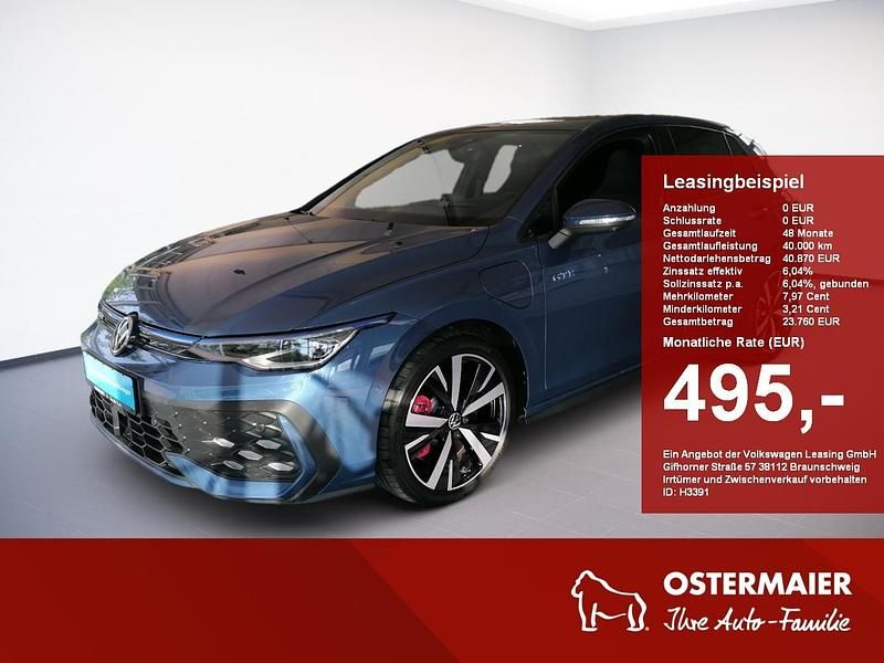 Gebraucht VW Golf GTE 177 PS (130 kW) 2024 Anemonenblau / schwarz uni (dachfarbe) Limousine