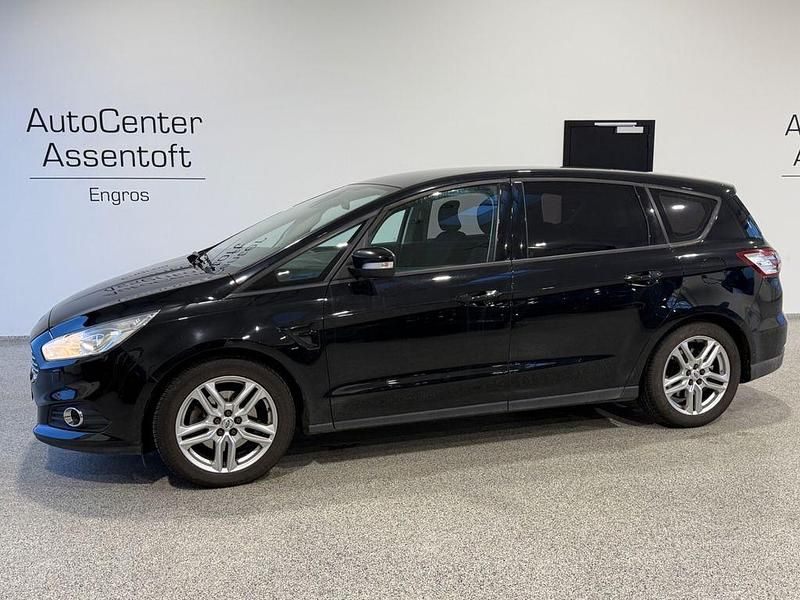 Schwarz Gebraucht 2017 Ford S-MAX S Van / Kleinbus | 7.100 € (Guter Preis) - Bild 1/3
