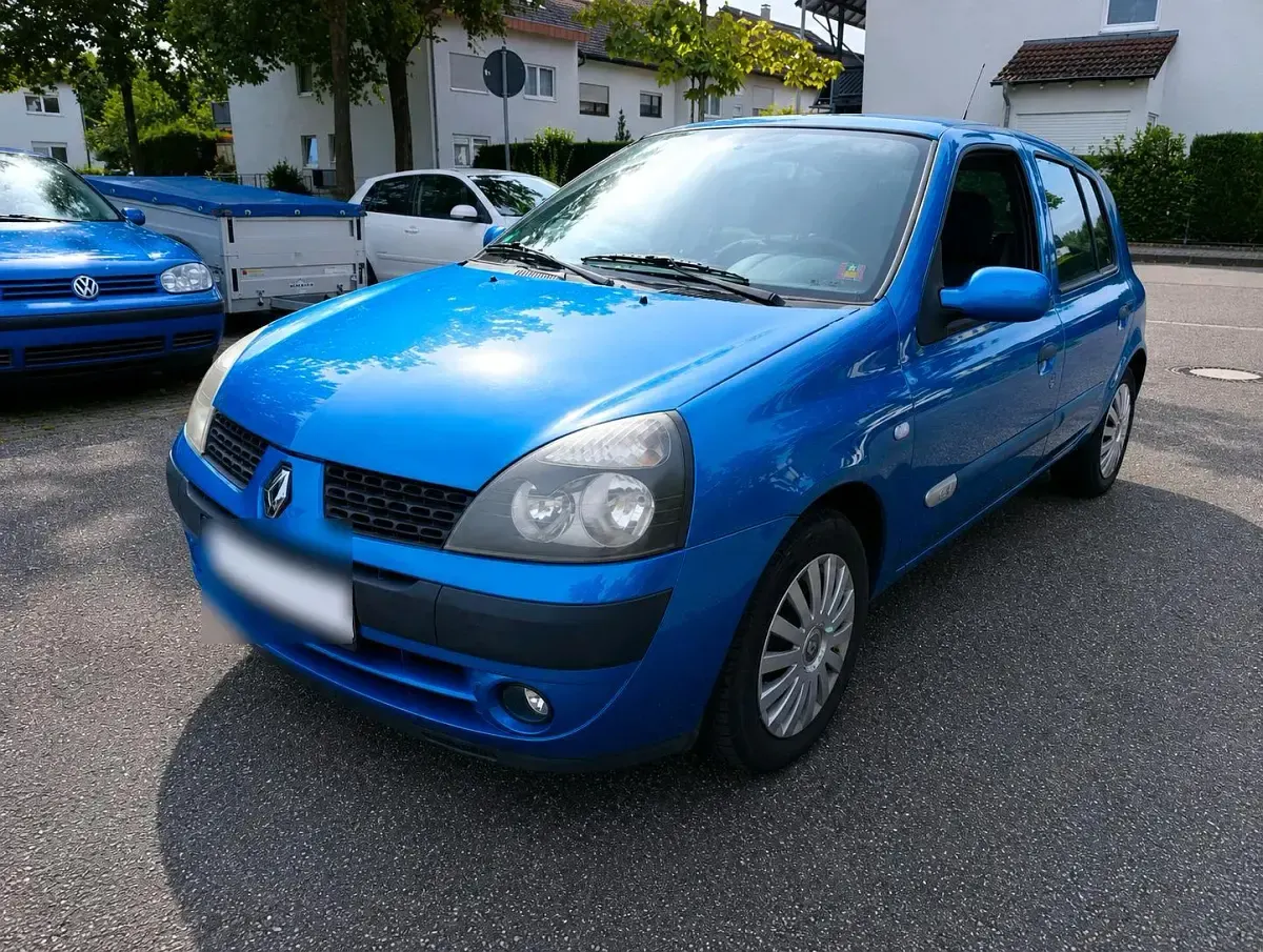 Gebraucht Renault Clio 75 PS (55 kW) 2003 Blau Kleinwagen
