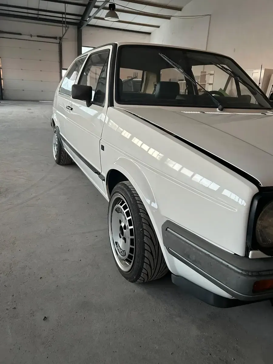 Gebraucht VW Golf II 55 PS (40 kW) 1986 Weiß Kleinwagen