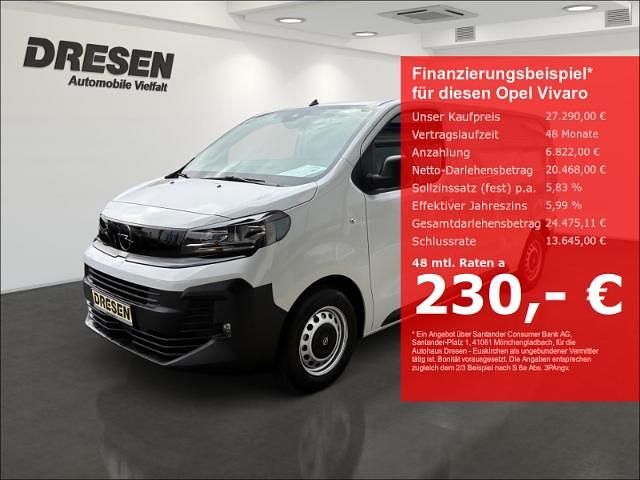 Weiss Neu 2025 Opel Vivaro Edition Van | 27.290 € (Fairer Preis) - Bild 1/4