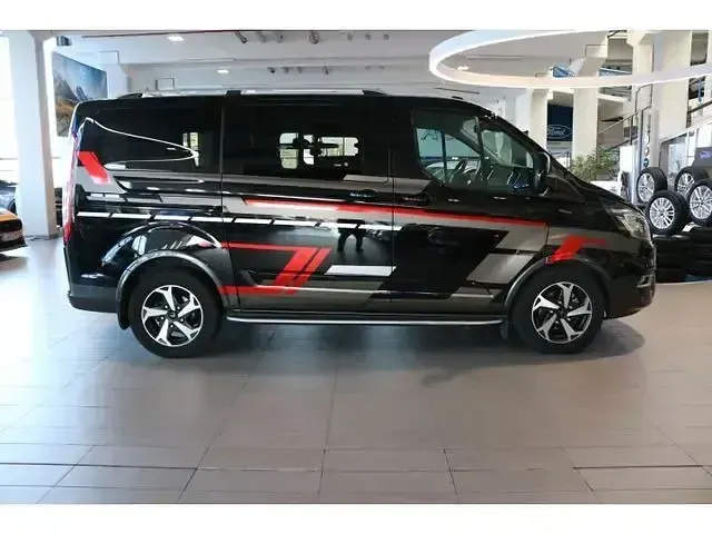 Gebraucht Ford Tourneo Custom Active 170 PS (125 kW) 2023 Obsidianschwarz metallic Van