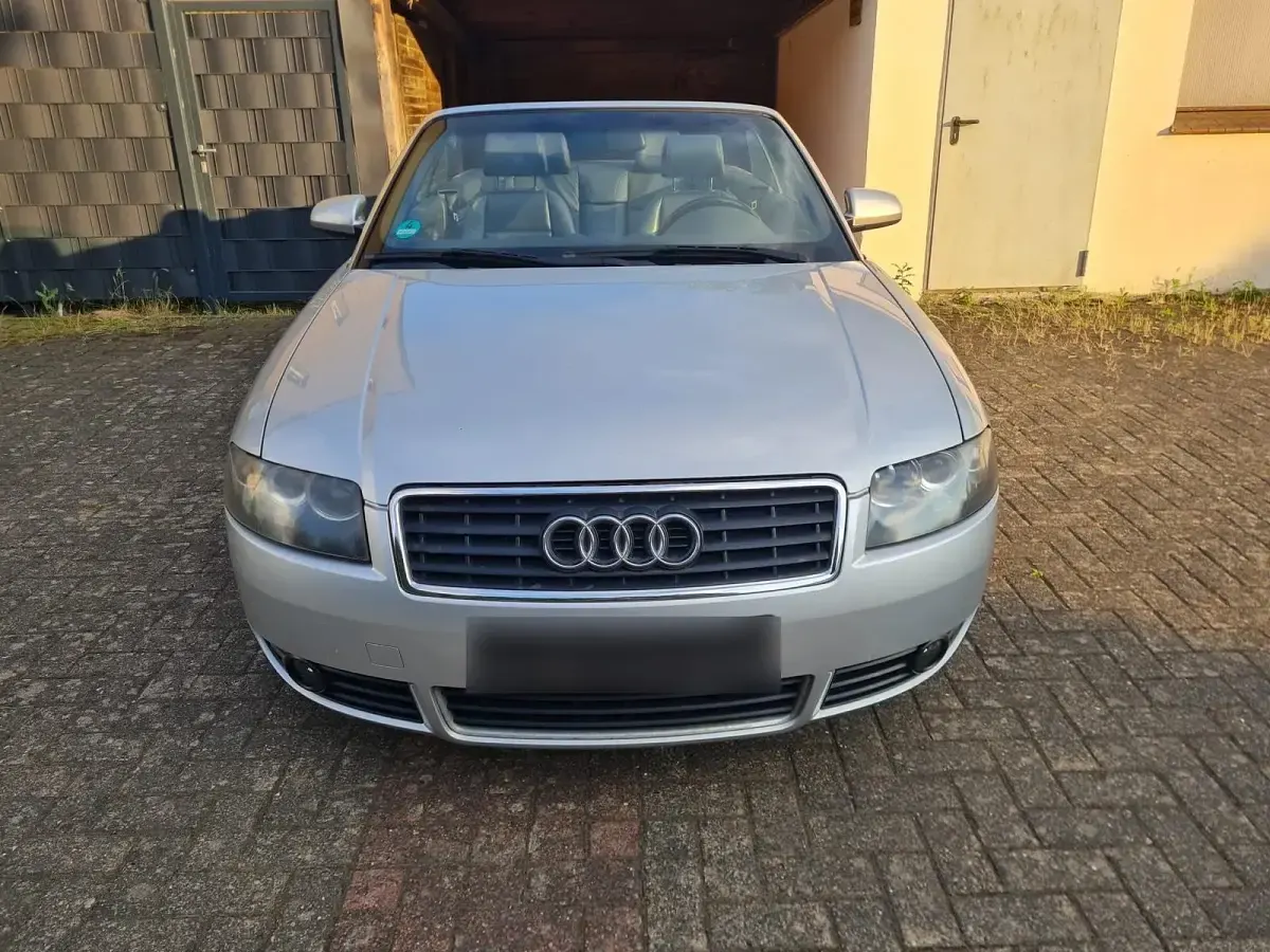 Gebraucht Audi A4 Cabriolet 163 PS (119 kW) 2004 Silber Cabrio