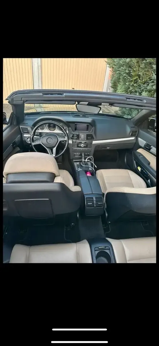 Gebraucht Mercedes E220 170 PS (125 kW) 2012 Schwarz Cabrio