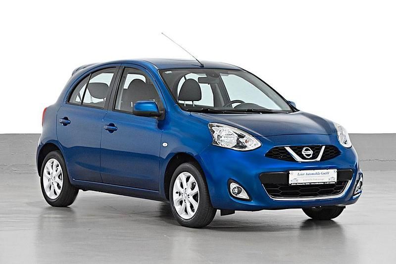 Blau Gebraucht 2017 Nissan Micra Acenta Kleinwagen | 8.790 € (Fairer Preis) - Bild 1/4