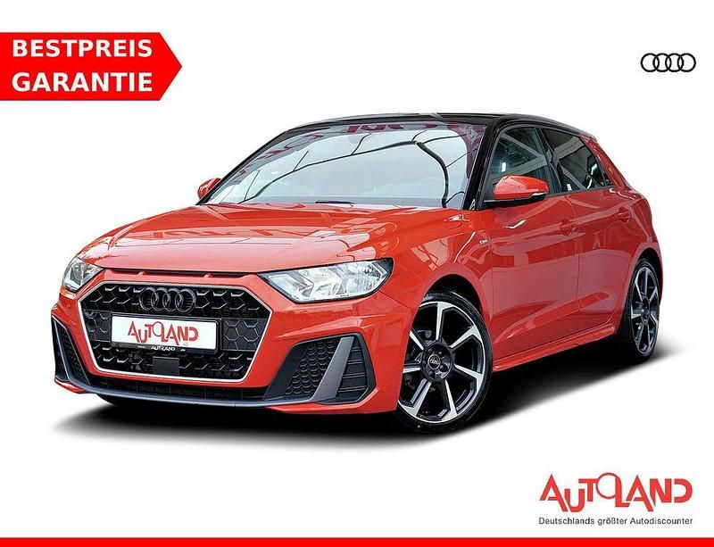 Rot Gebraucht 2019 Audi A1 Sportback S-Line Kleinwagen | 19.490 € (Teuer) - Bild 1/4