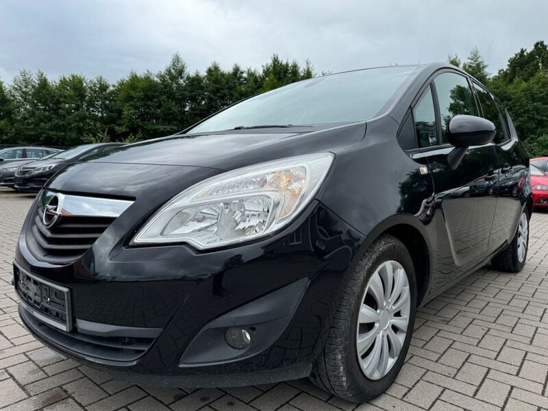 Gebraucht Opel Meriva Design Edition 110 PS (80 kW) 2011 Schwarz Van / Kleinbus