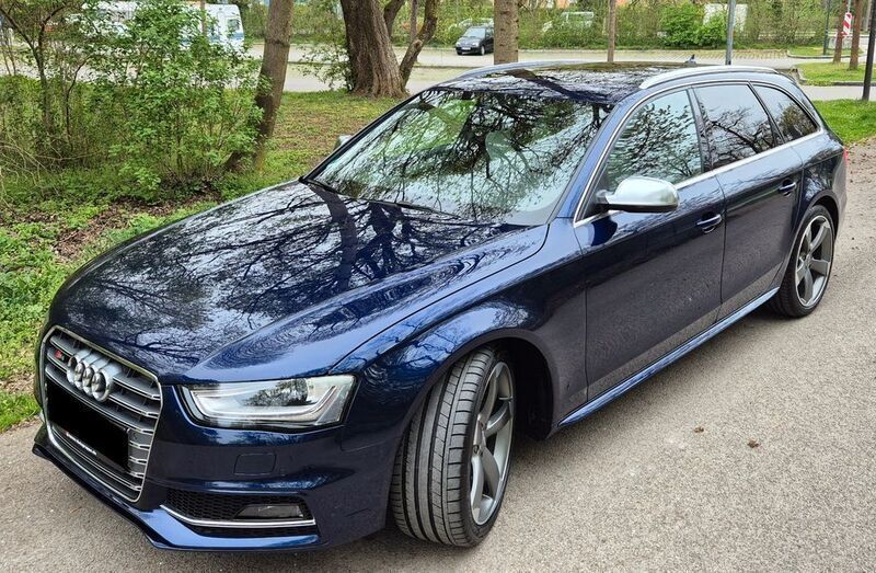 Blau Gebraucht 2014 Audi S4 Sport Kombi | 25.900 € (Guter Preis) - Bild 1/4