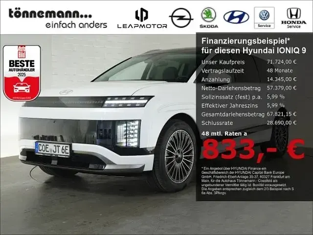 Gebraucht Hyundai Ioniq 9 225 kW (307 PS) 2026 SUV
