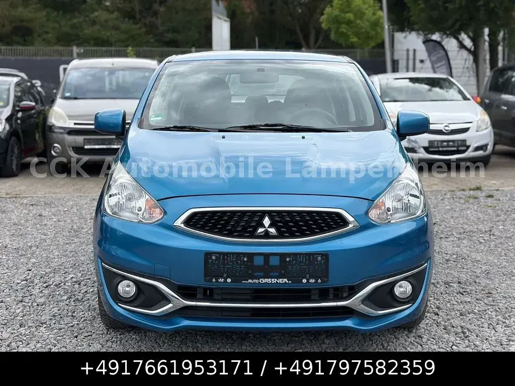 Gebraucht Mitsubishi Space Star Edition 71 PS (52 kW) 2017 Blau Kleinwagen