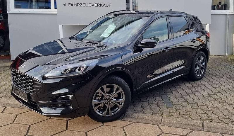 Obsidianschwarz metallic Gebraucht 2021 Ford Kuga ST-Line X SUV | 24.990 € (Guter Preis) - Bild 1/4