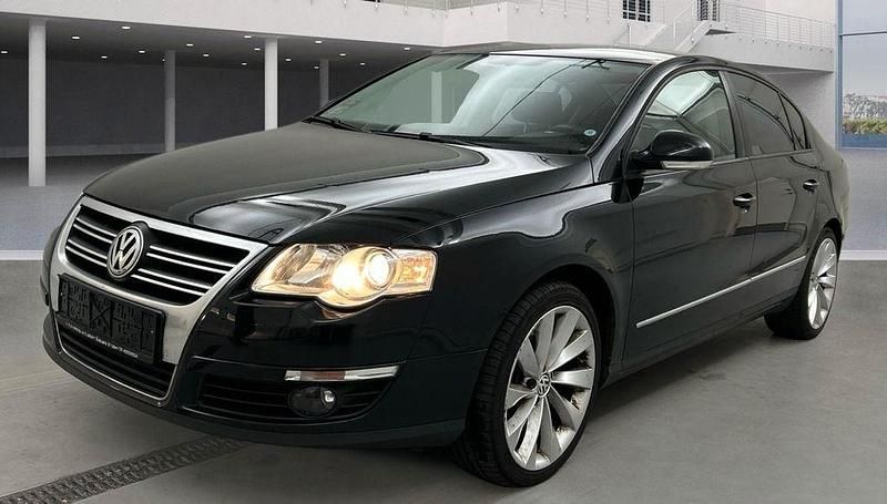 Schwarz Gebraucht 2006 VW Passat Sportline Limousine | 7.948 € - Bild 1/4