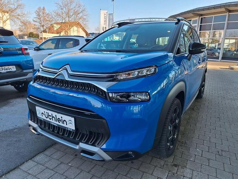 Blau Gebraucht 2023 Citroën C3 Aircross Shine SUV | 15.490 € (Etwas zu teuer) - Bild 1/4