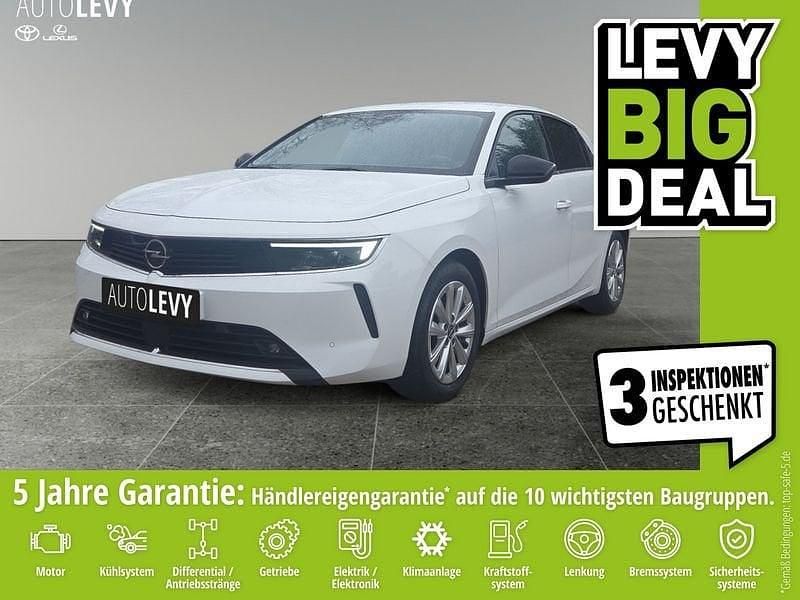 Gebraucht Opel Astra Elegance 131 PS (96 kW) 2023 Weiss banquise/typ aussenverkl Limousine