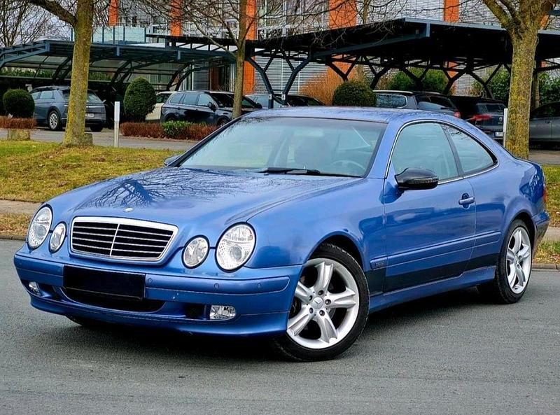 Blau Gebraucht 2000 Mercedes CLK320 Coupé | 2.999 € (Fairer Preis) - Bild 1/4