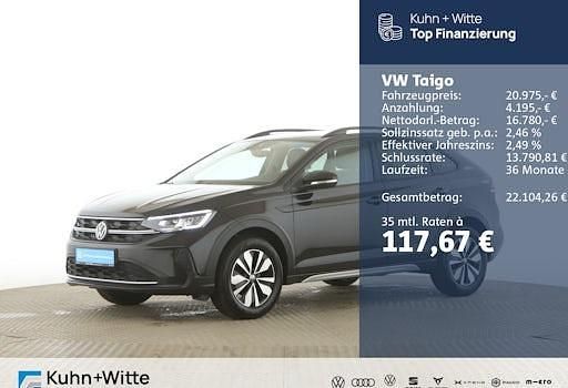 Gebraucht VW Taigo Goal 95 PS (69 kW) 2025 Deep black perleffekt SUV