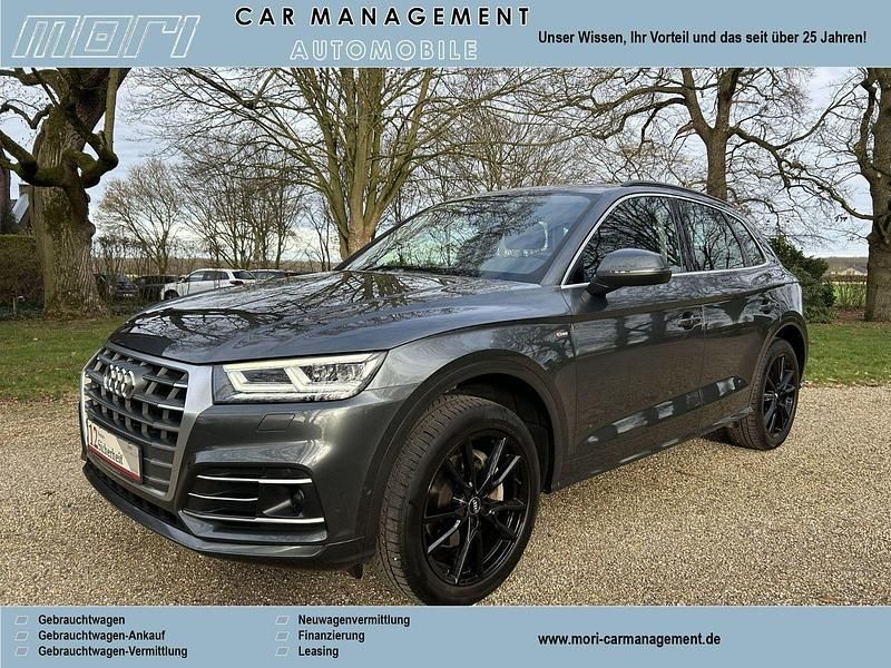 Grau Gebraucht 2017 Audi Q5 Sport SUV | 27.495 € (Fairer Preis) - Bild 1/3