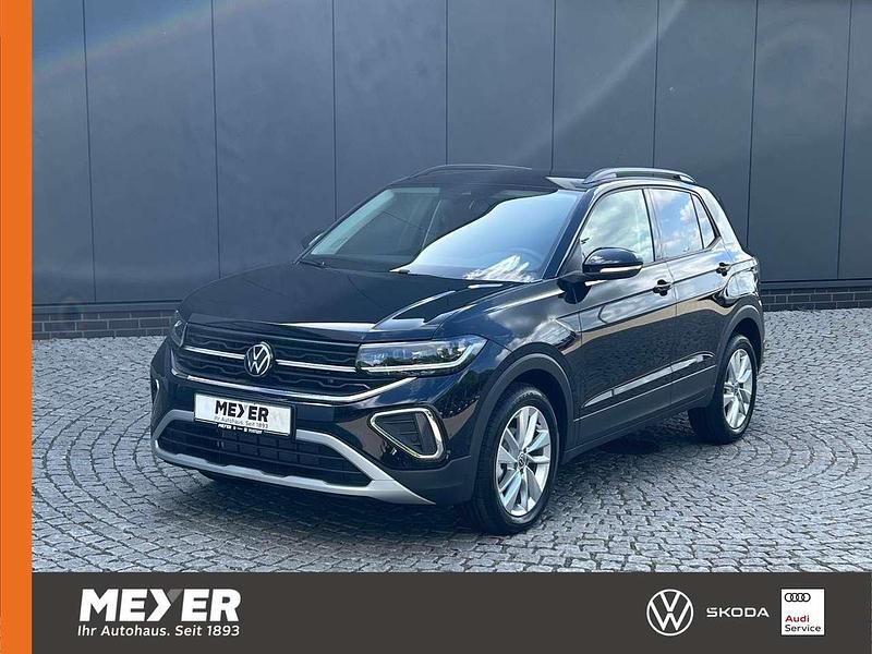 Schwarz Neu 2025 VW T-Cross Life SUV | 25.890 € (Guter Preis) - Bild 1/4