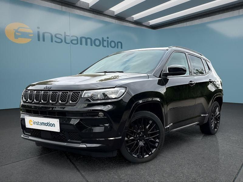 Schwarz Gebraucht 2022 Jeep Compass SUV | 23.699 € (Fairer Preis) - Bild 1/4