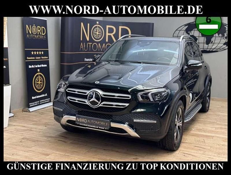 Smaragdgrün metallic (metallic) Gebraucht 2022 Mercedes GLE350 SUV | 50.890 € (Superpreis) - Bild 1/3