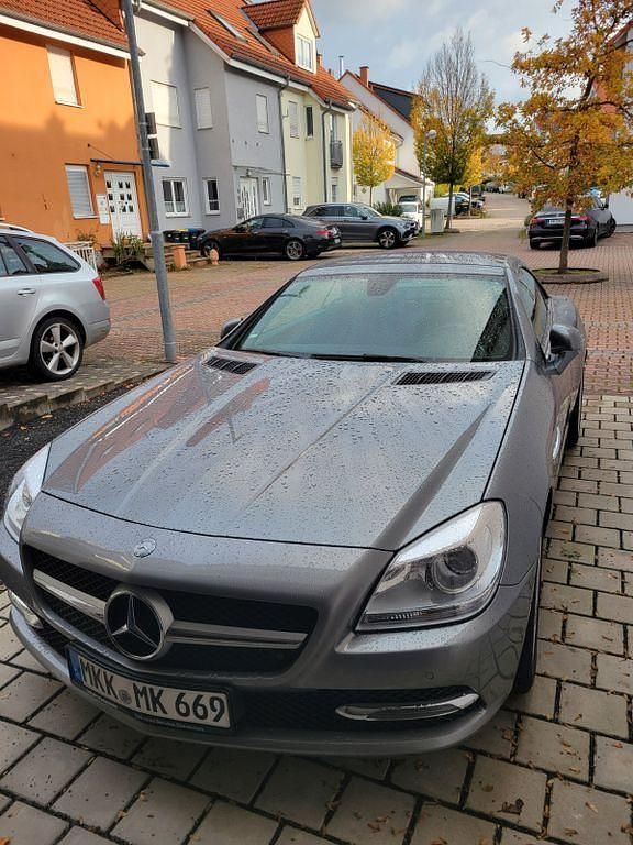 Gebraucht Mercedes SLK200 184 PS (135 kW) 2013 Silber Cabrio