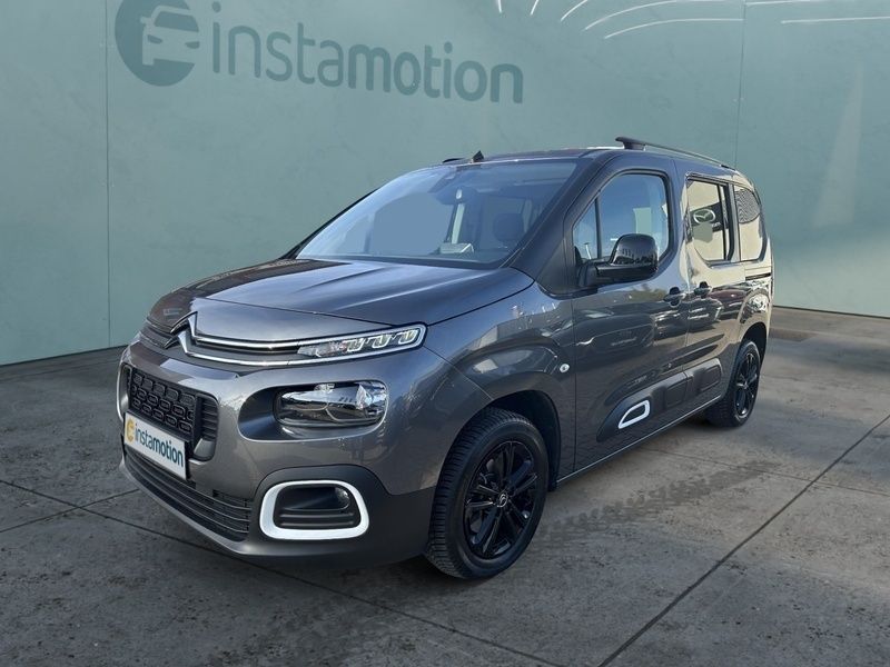 Grau Gebraucht 2022 Citroën Berlingo Shine Van / Kleinbus | 24.480 € (Etwas zu teuer) - Bild 1/3