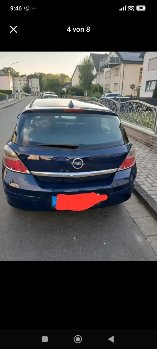 Gebraucht Opel Astra 140 PS (102 kW) 2008 Blau Kleinwagen