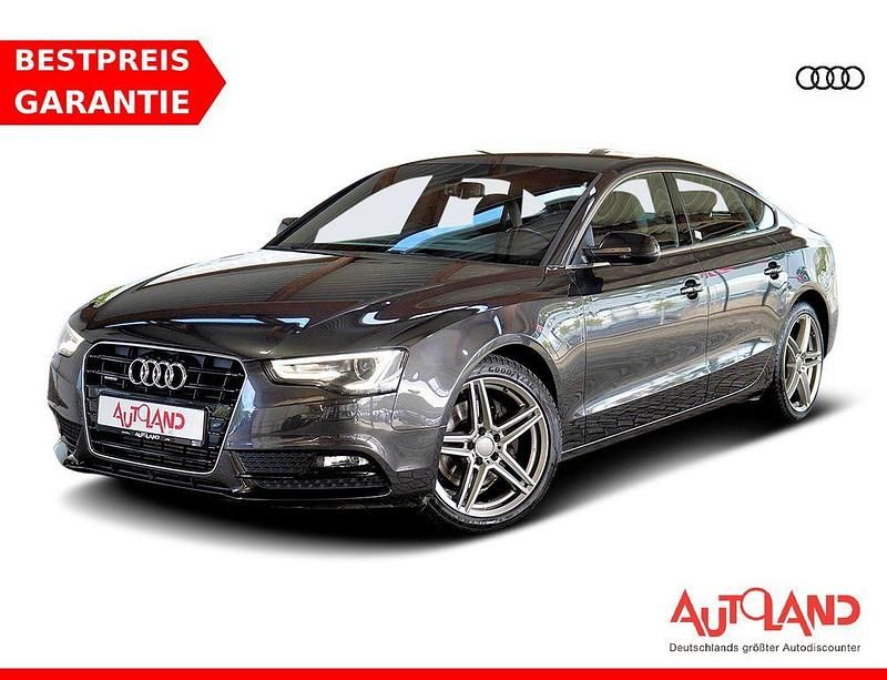 Grau Gebraucht 2016 Audi A5 Sportback Comfort Limousine | 23.990 € (Superpreis) - Bild 1/4