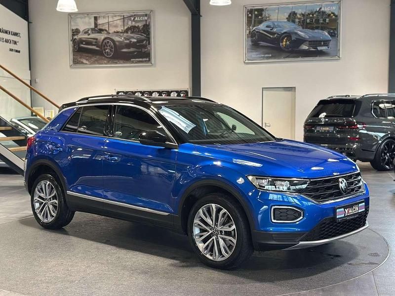 Gebraucht VW T-Roc Active 150 PS (110 kW) 2021 Blau SUV